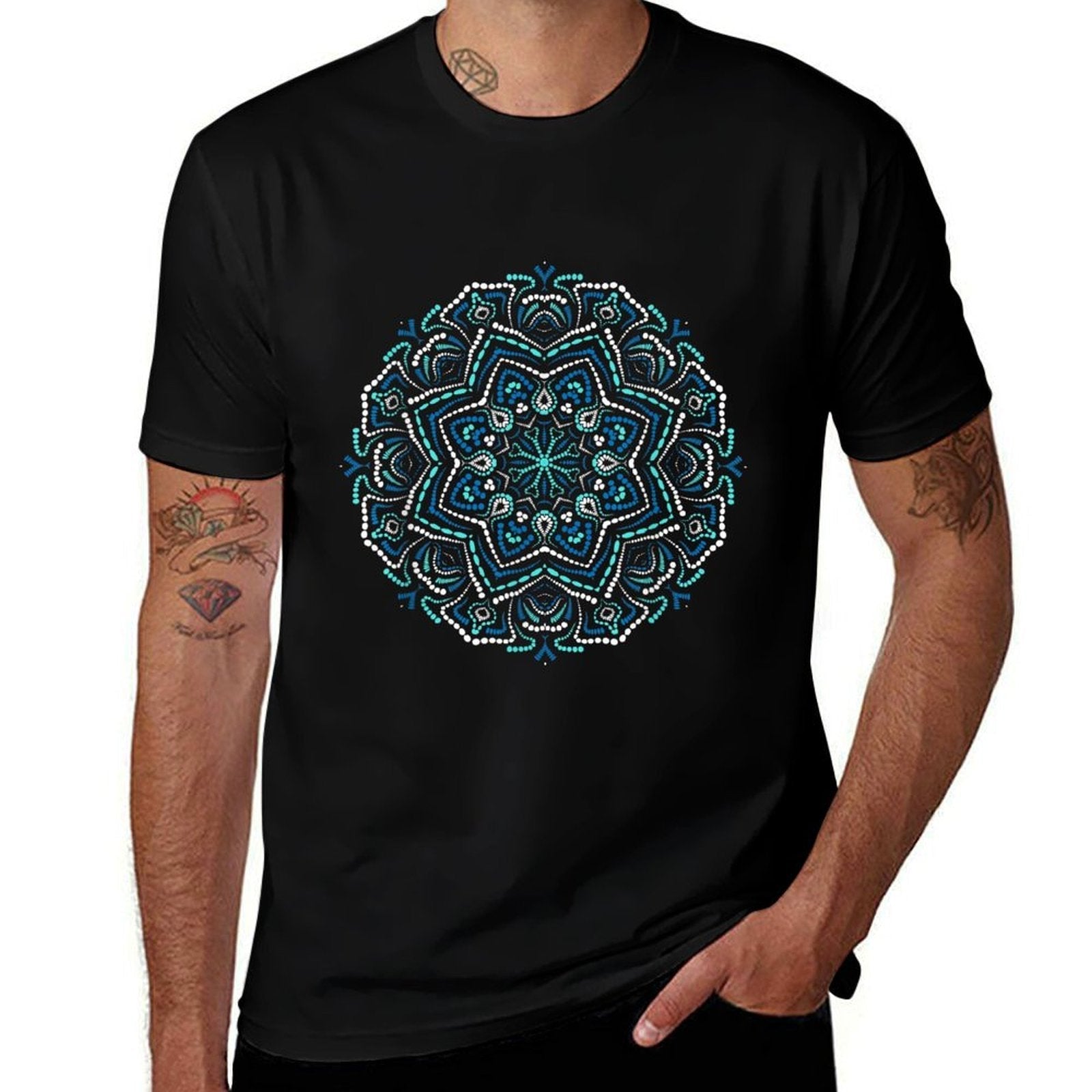 Meditation Mandalas - Yoga Mandala  Vintage-inspired T-Shirt