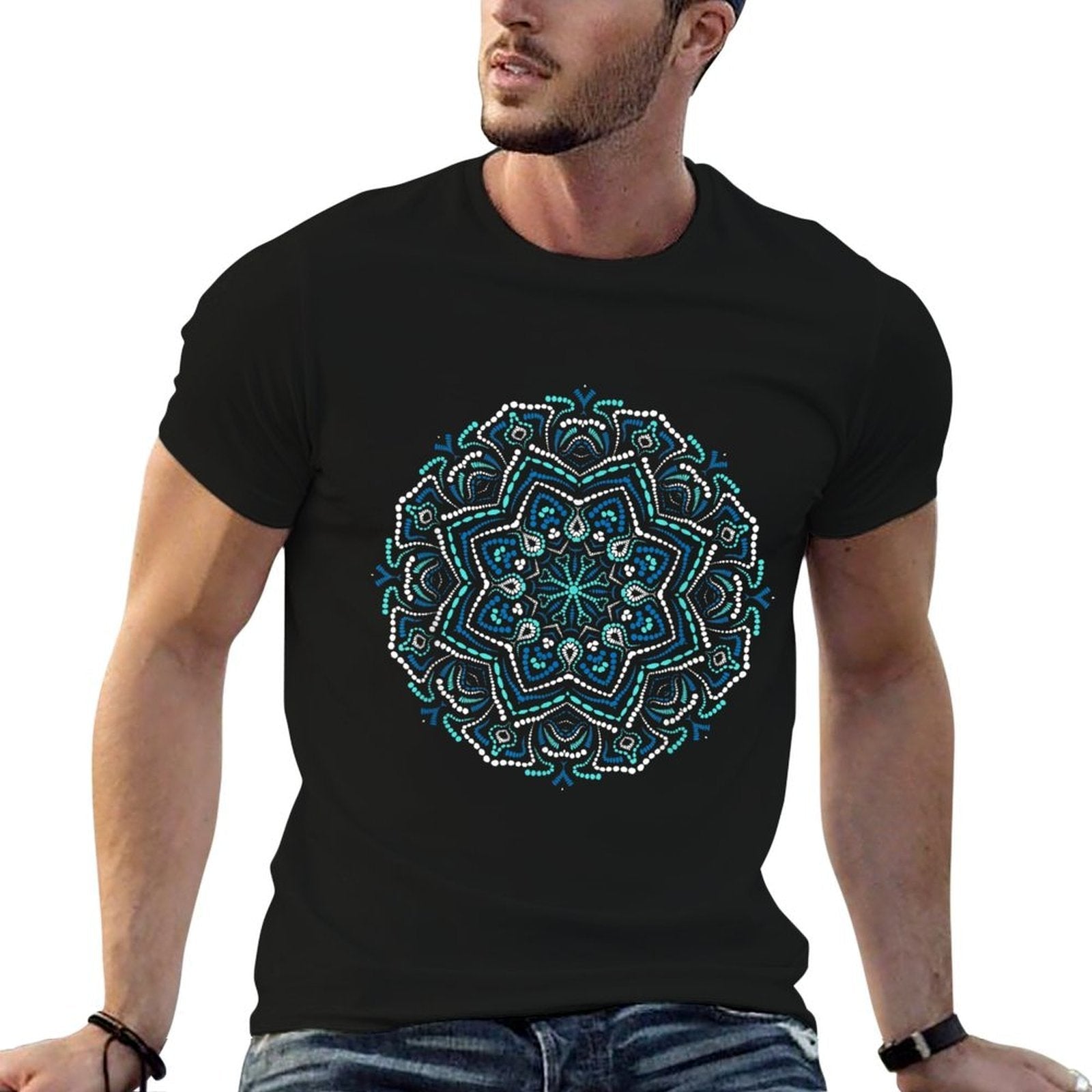 Meditation Mandalas - Yoga Mandala  Vintage-inspired T-Shirt